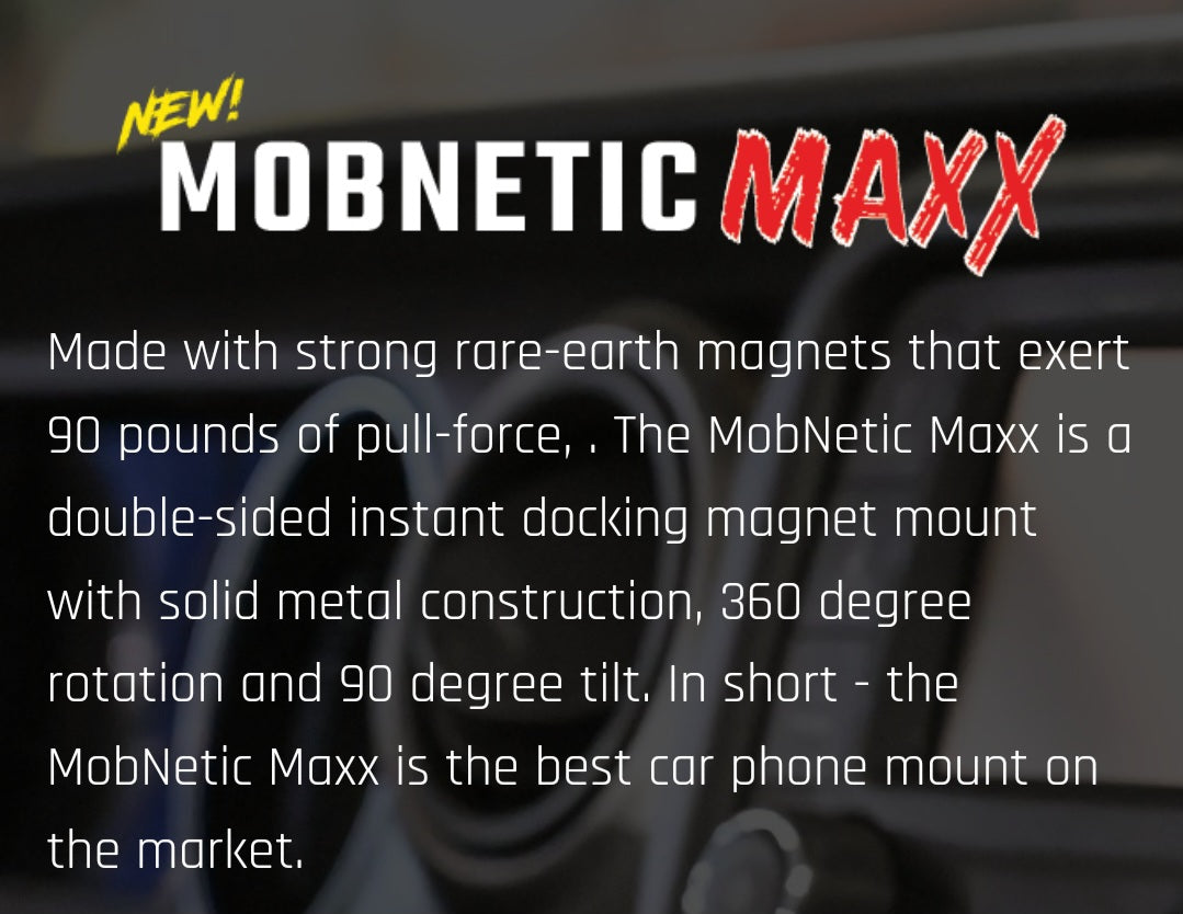 MobNetic Maxx - Magnetic Car Phone Mount